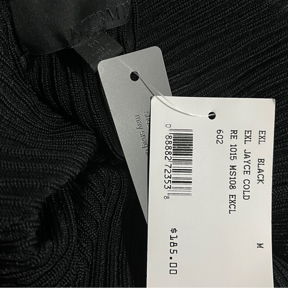 Intermix Jayce Ribbed Cold Shoulder Bodysuit - Picture 7 of 8